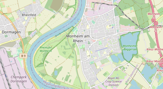 Monteurzimmer auf Karte