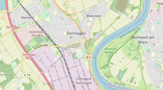 Monteurzimmer auf Karte