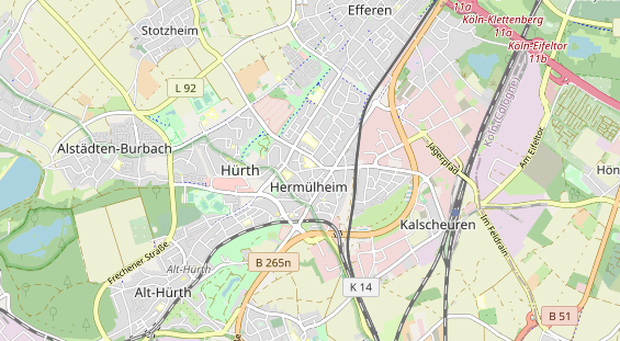 Monteurzimmer auf Karte