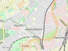 Monteurzimmer auf Karte