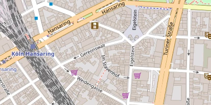 Monteurzimmer auf Satellitenbild
