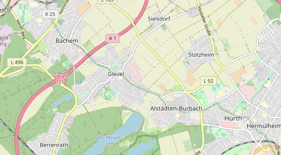 Monteurzimmer auf Karte