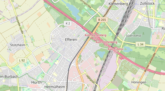 Monteurzimmer auf Karte