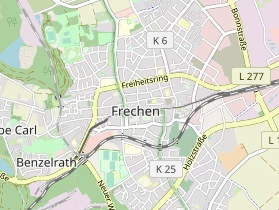 Monteurzimmer auf Karte