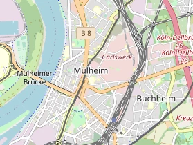 Monteurzimmer auf Karte