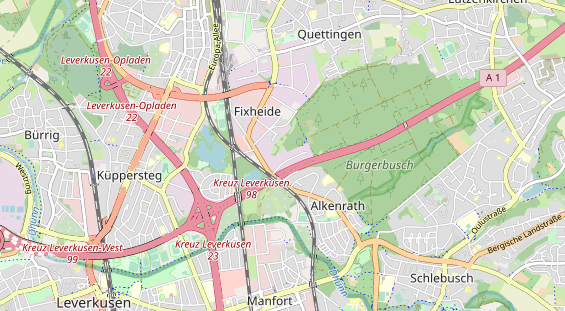 Monteurzimmer auf Karte