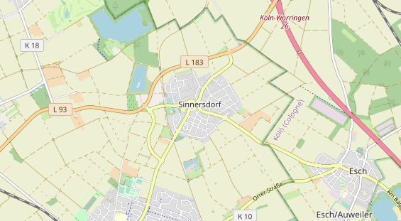 Monteurzimmer auf Karte