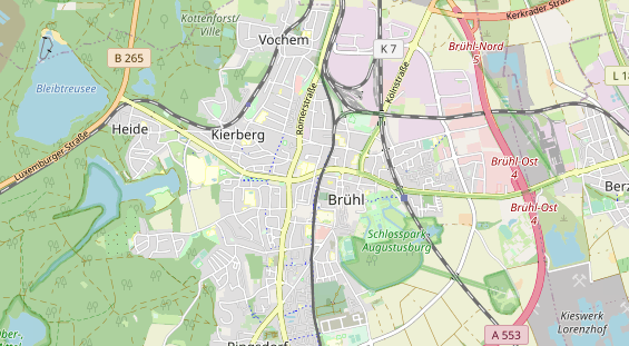 Monteurzimmer auf Karte