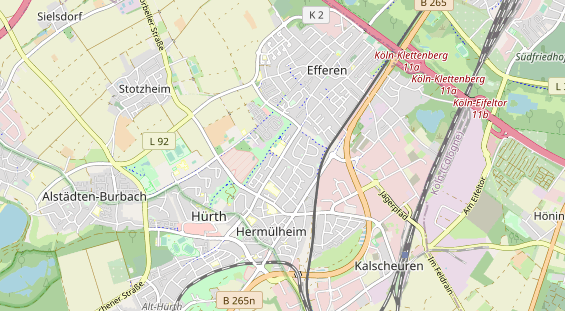 Monteurzimmer auf Karte