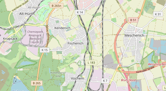 Monteurzimmer auf Karte