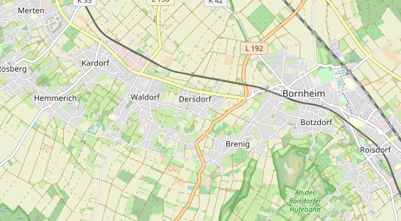 Monteurzimmer auf Karte