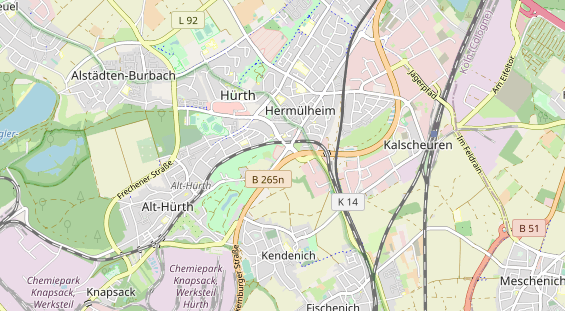 Monteurzimmer auf Karte