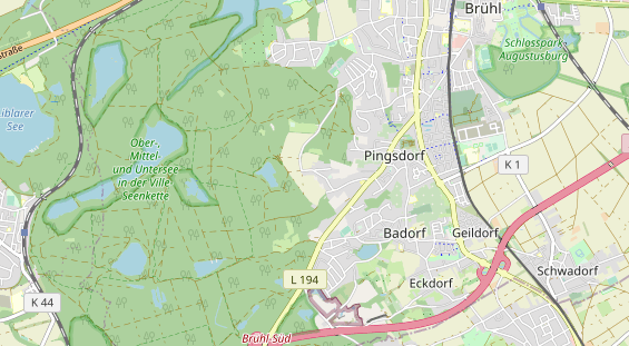 Monteurzimmer auf Karte