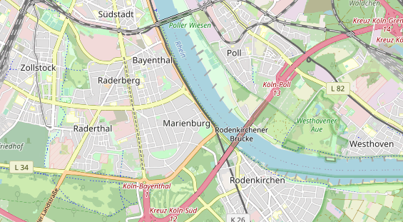 Monteurzimmer auf Karte