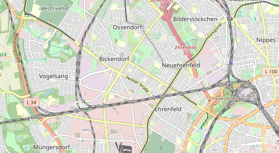 Monteurzimmer auf Karte