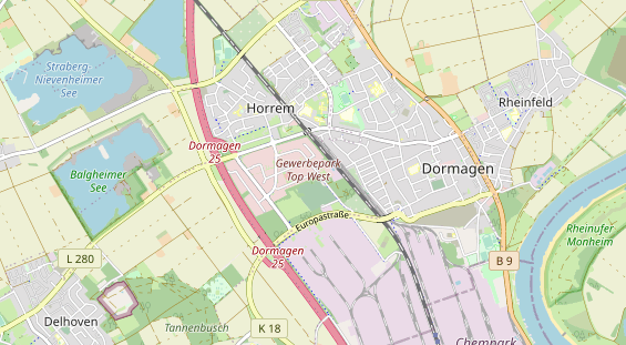 Monteurzimmer auf Karte