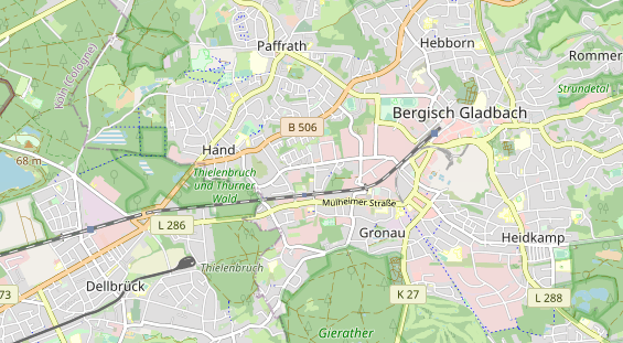 Monteurzimmer auf Karte