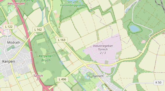 Monteurzimmer auf Karte