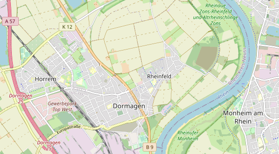 Monteurzimmer auf Karte