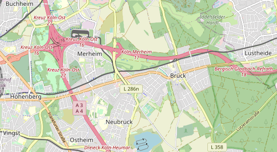 Monteurzimmer auf Karte