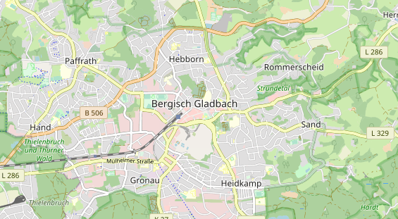 Monteurzimmer auf Karte