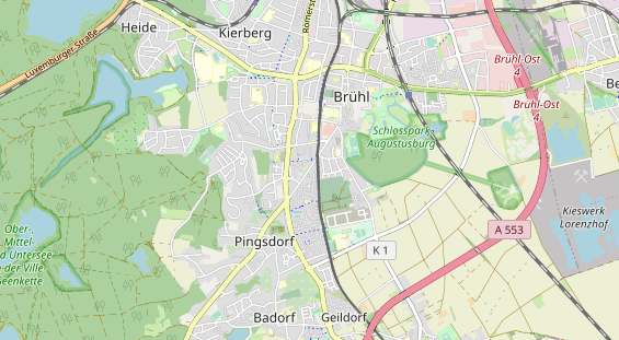 Monteurzimmer auf Karte