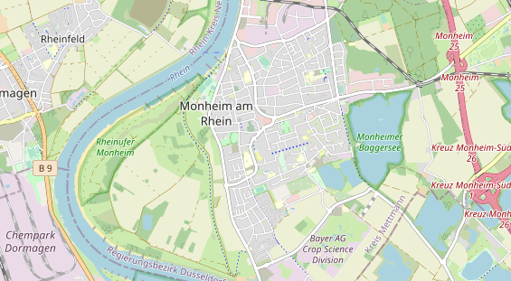 Monteurzimmer auf Karte