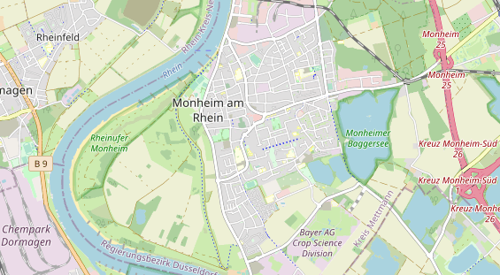 Monteurzimmer auf Karte