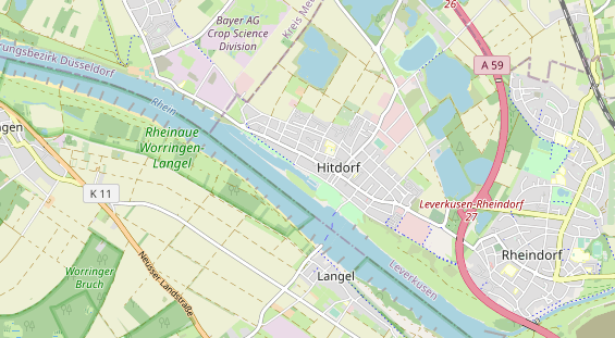 Monteurzimmer auf Karte