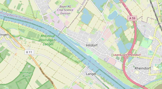 Monteurzimmer auf Karte