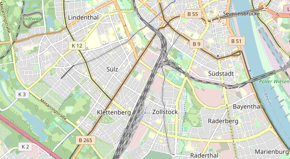 Monteurzimmer auf Karte