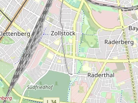 Monteurzimmer auf Karte