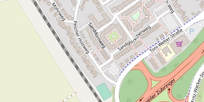 Monteurzimmer auf Satellitenbild