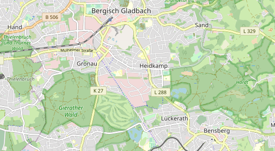 Monteurzimmer auf Karte