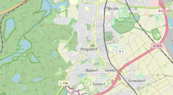 Monteurzimmer auf Karte