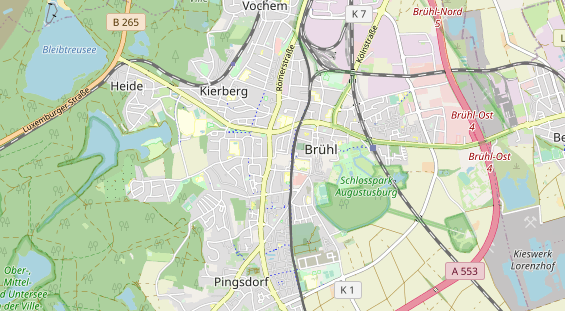 Monteurzimmer auf Karte