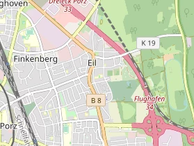 Monteurzimmer auf Karte