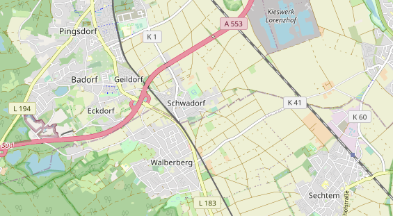 Monteurzimmer auf Karte