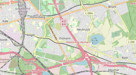 Monteurzimmer auf Karte