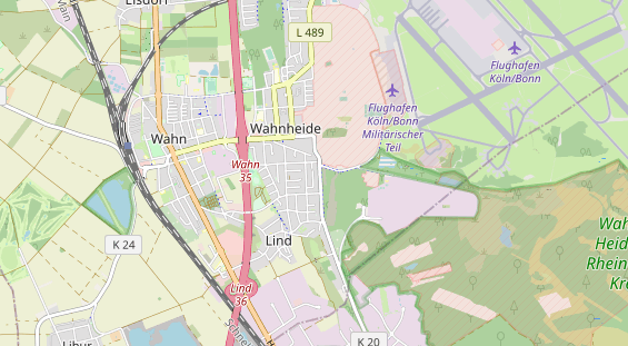 Monteurzimmer auf Karte