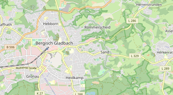 Monteurzimmer auf Karte