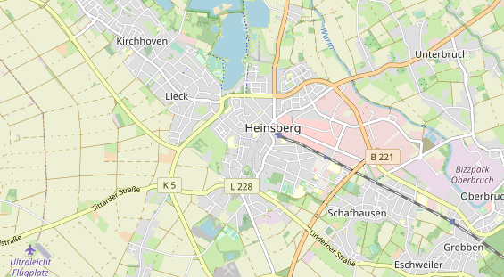 Monteurzimmer auf Karte