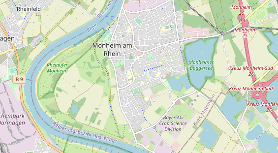 Monteurzimmer auf Karte