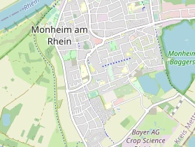 Monteurzimmer auf Karte
