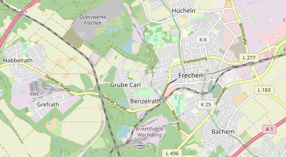 Monteurzimmer auf Karte