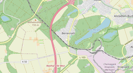 Monteurzimmer auf Karte