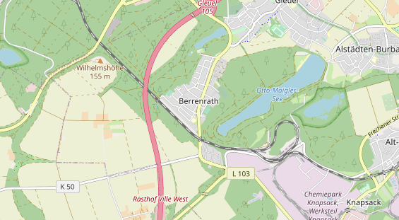 Monteurzimmer auf Karte