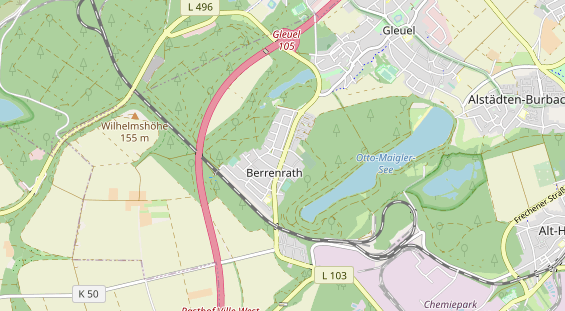 Monteurzimmer auf Karte