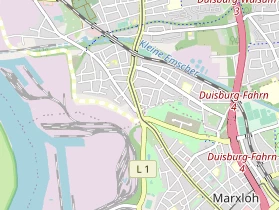 Monteurzimmer auf Karte