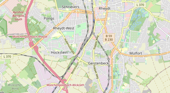 Monteurzimmer auf Karte